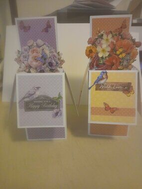 Decoupage Greeting Cars